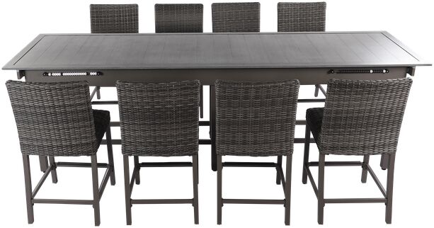 Hartman Pavilion 8 Seat High Dining Bar Set | Garden Furniture Online