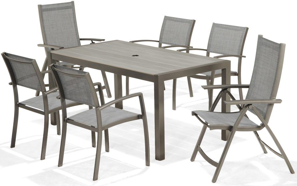 LifestyleGarden Solana Mixed 6 Seat Dining Set | Garden Furniture Online