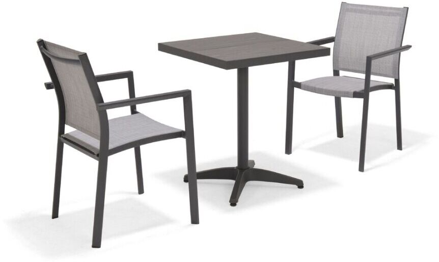 LifestyleGarden Urbanite Solana Dark Bistro Set | Garden Furniture Online