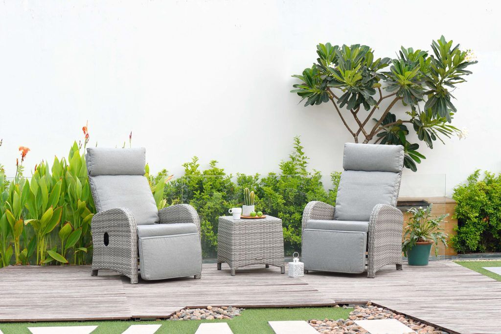 LifestyleGarden Aruba Reclining Companion Set | Garden Furniture Online