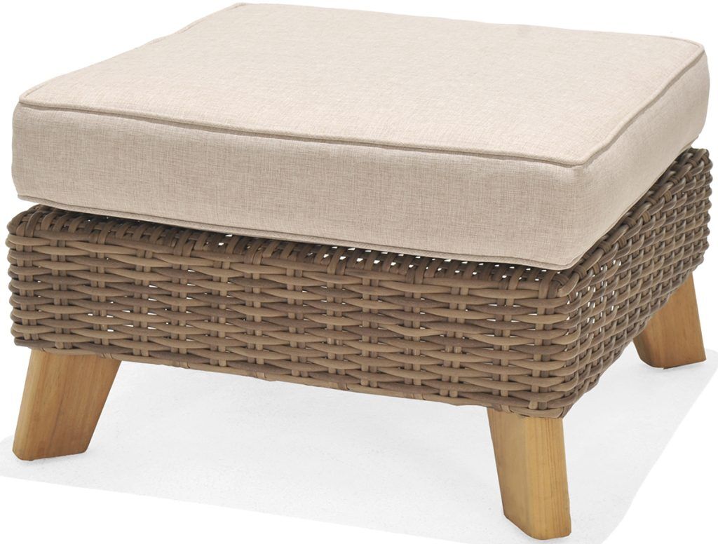 LifestyleGarden Bahamas Ottoman 70cm Square | Garden Furniture Online