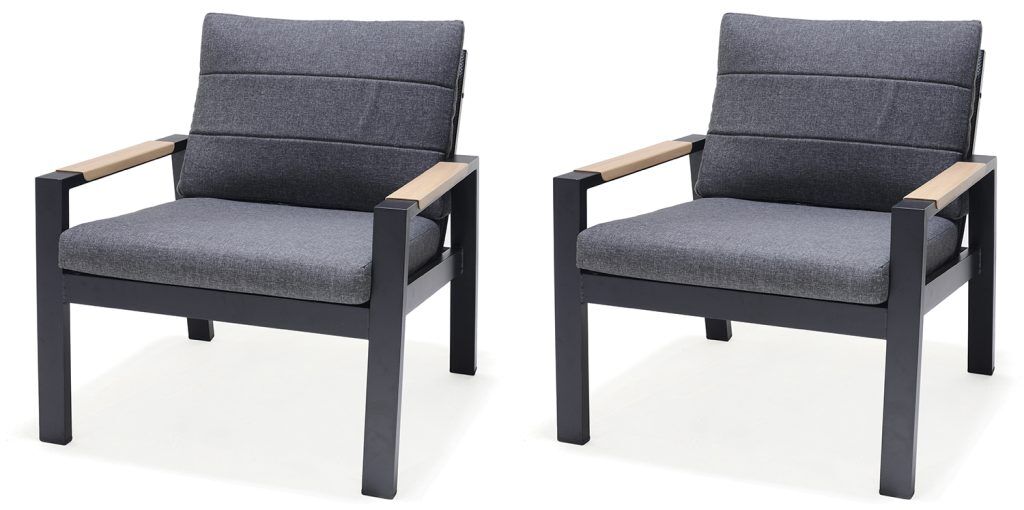 LifestyleGarden Panama Sofa Chair Set of 2 | Garden Furniture Online