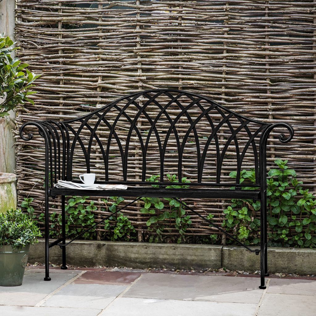Gallery Outdoor Duchess Outdoor Bench Noir | Garden Furniture Online