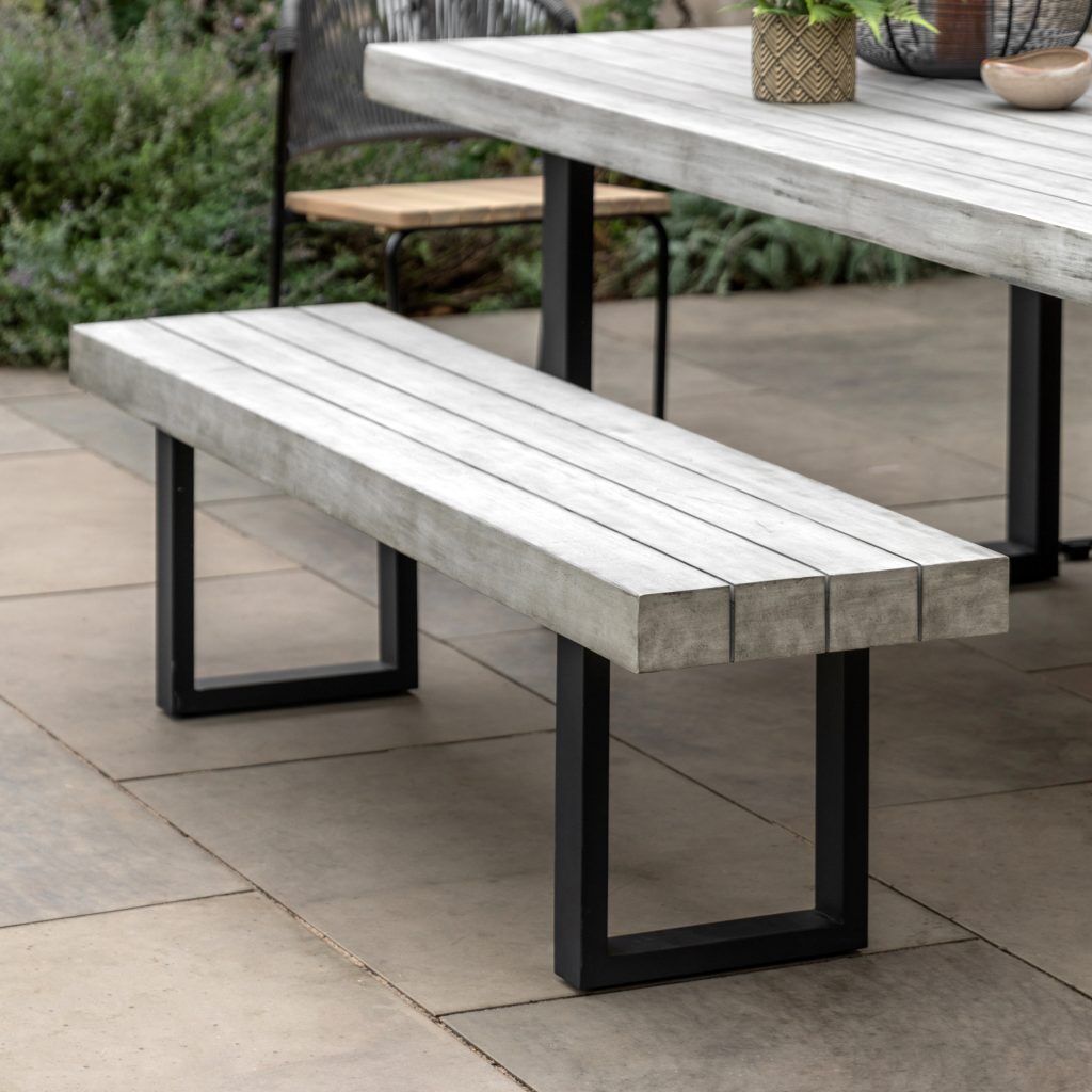 Gallery Direct Taranto Dining Bench | Garden Furniture Online