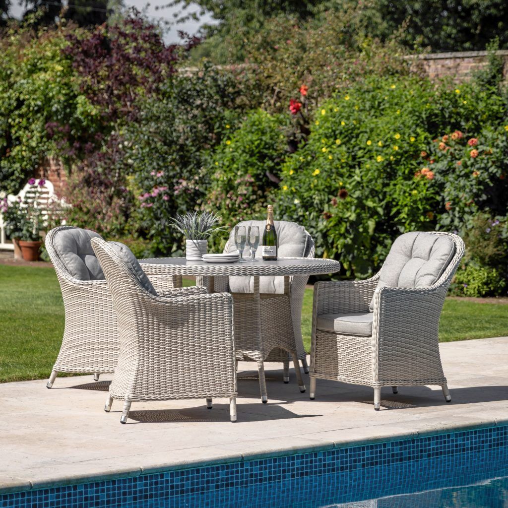 Gallery Outdoor Holton 4 Seat Dining Set | Garden Furniture Online