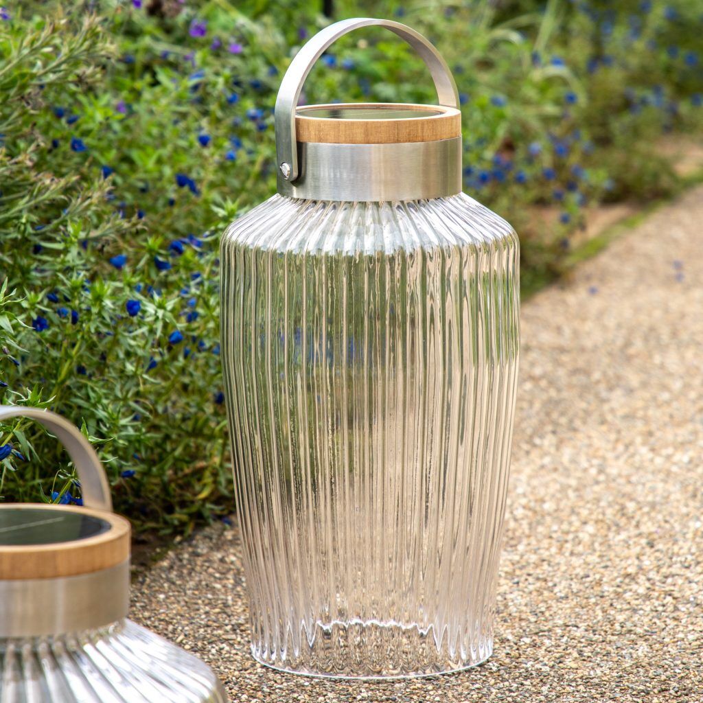 Gallery Outdoor Tremiti LED Solar Lantern Large | Garden Furniture Online